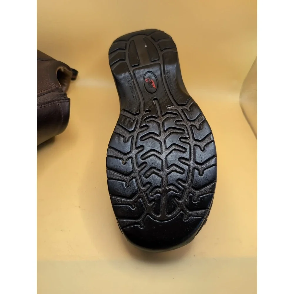 Red Wing 8702 Men's 8 EE Brown‎ Leather Loafer Casual Slip-On Work Shoes Boots